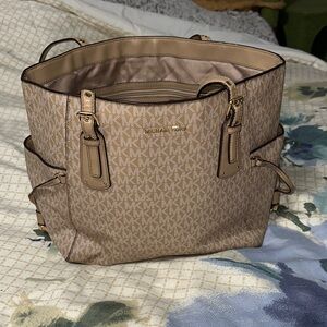 Michael Kors Tan Signature Tote